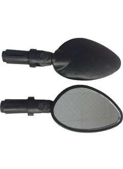 PEAK Bicycle City Road Mtb Rear View Handlebar Mirror Steering Wheel Oval Mirror 