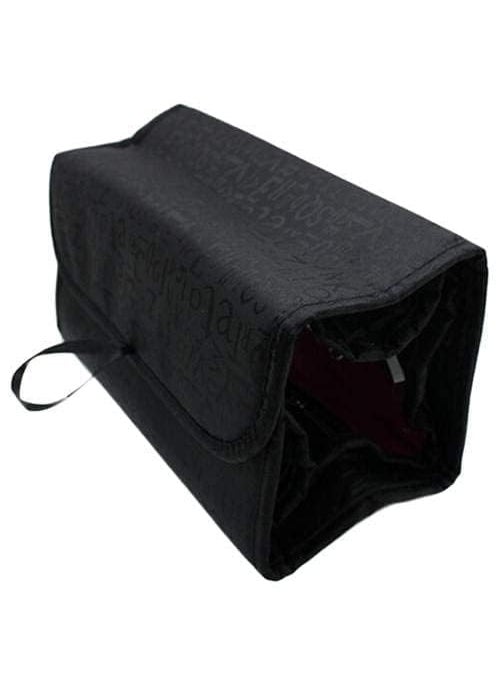Roll N Go Roll N Go Cosmetic Pouch Organizer Makeup and Travel Buddy Toiletry Bag Gifts for Girls and Women Black  - Image 2