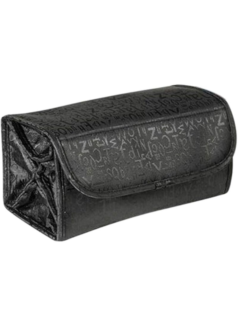 Roll N Go Roll N Go Cosmetic Pouch Organizer Makeup and Travel Buddy Toiletry Bag Gifts for Girls and Women Black  - Image 1