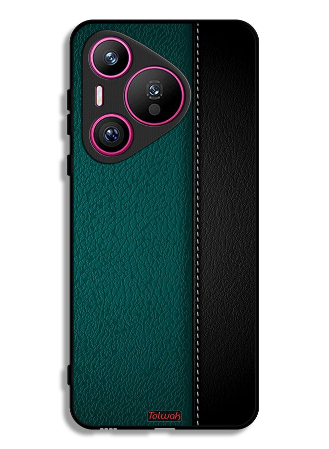 Tolwak غطاء حماية هواوي بورا 70 بنمط جلد - Image 1