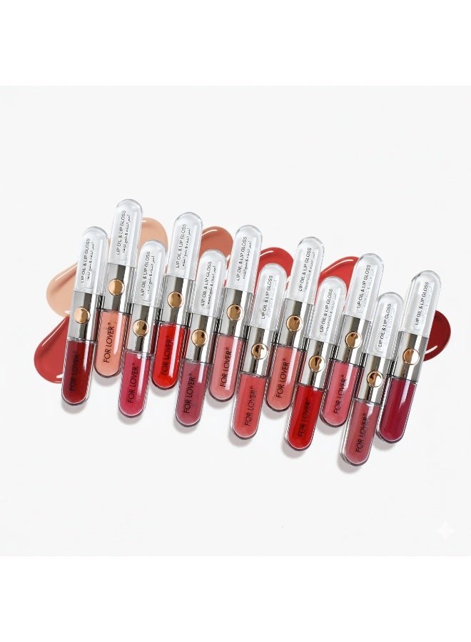 مجموعة أرواج شفاه مع جلوسات – ألوان متنوعة بلمسة جذابة