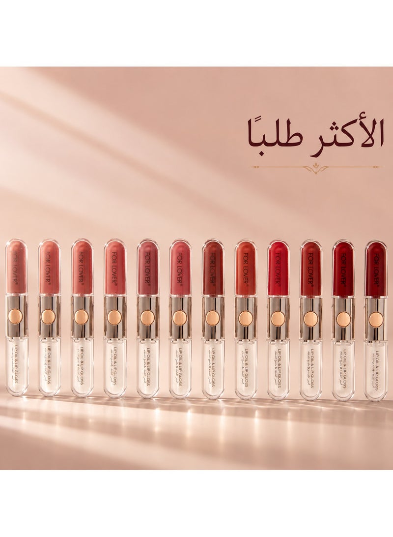فور لوفر مجموعة أرواج شفاه مع جلوسات – ألوان متنوعة بلمسة جذابة - Image 3