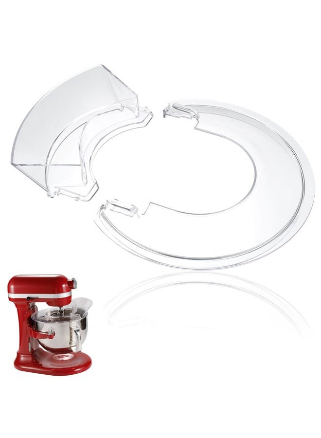 CDDCWZ Pouring Shield for KitchenAid- Splash Guard with Removable Pouring Chute for KitchenAid 5.5-7 Quart Bowl-Lift Stand Mixer Prevents Mess and Flour Dust Mixer Accessories and Attachments - Image 1