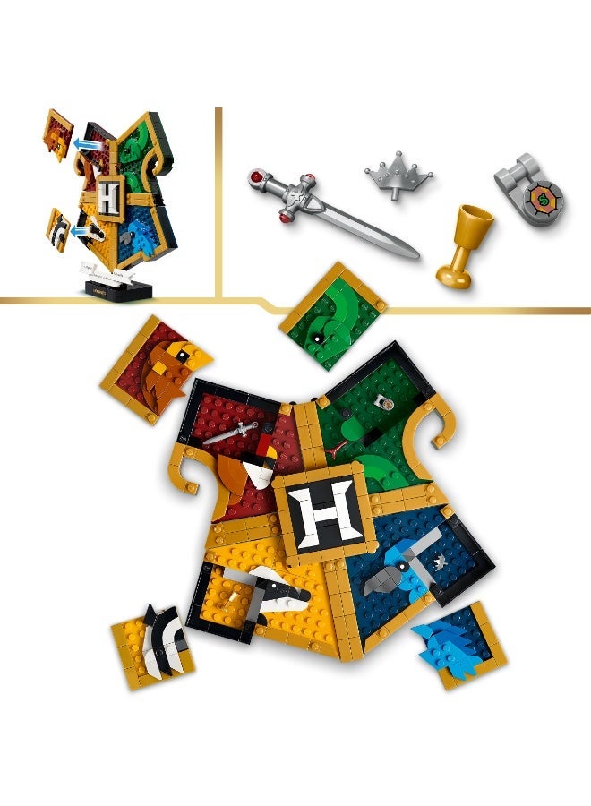 LEGO Harry Potter Hogwarts House Crest 3D Wall Art Set 76462 (Age 12+, 545 Pieces) - Image 4