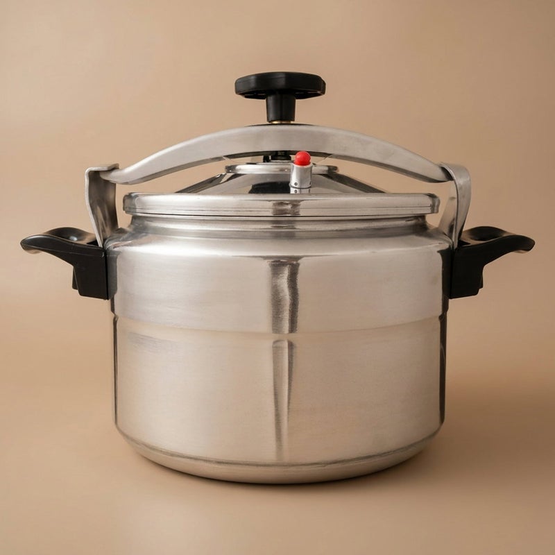 Volcano 11Liters Al Saif Gallery Volcano Aluminum Pressure Cooker, 11 Liter - Silver silver - Image 1
