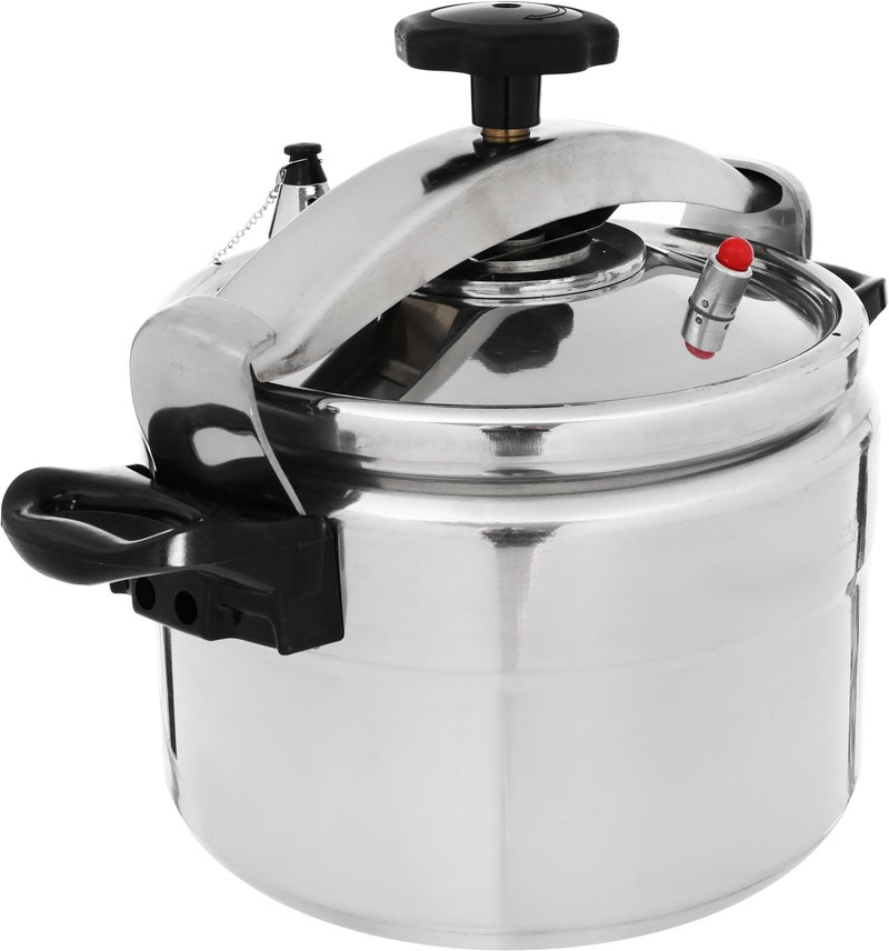 Volcano 11Liters Al Saif Gallery Volcano Aluminum Pressure Cooker, 11 Liter - Silver silver - Image 2