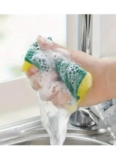 QUALITY Kitchen Sponge 12pcs - Double Sided Multi-Purpose Kitchen Cleaning Sponge - Highly Absorbent, Rust And Grease Removing Dishes  - Image 2