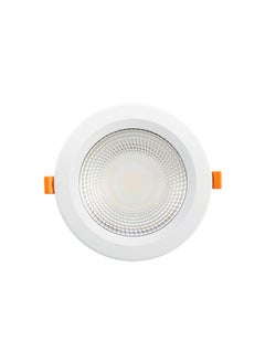 COB LED Downlights Ceiling White Light 6500K 10W 900LM, AC 220-240V, Cut Φ110mm, IP44 Ultra Slim LED Recessed Ceiling Lights for Bathroom Bedroom Kitchen Living Room, Not Dimmable
