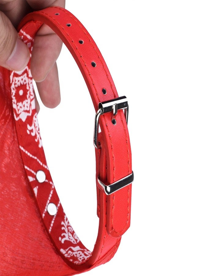 CM Cosmos Pet Bandana Puppy Dog Scarf Collar Neckchief with Adjustable Buckle for Dog Cat Decoration Pack of 6 (Medium) - Image 4