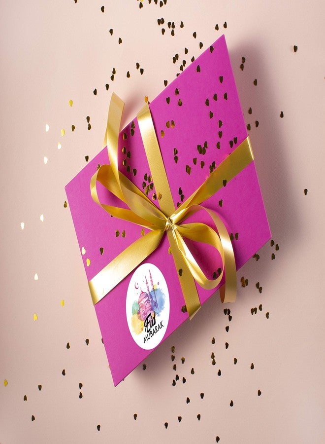 D2C Eid Mubarak Round Stickers for Envelop, Gifts and Packaging | Paper Stickers, 1.5 x 1.5 Inches (60) - Image 5