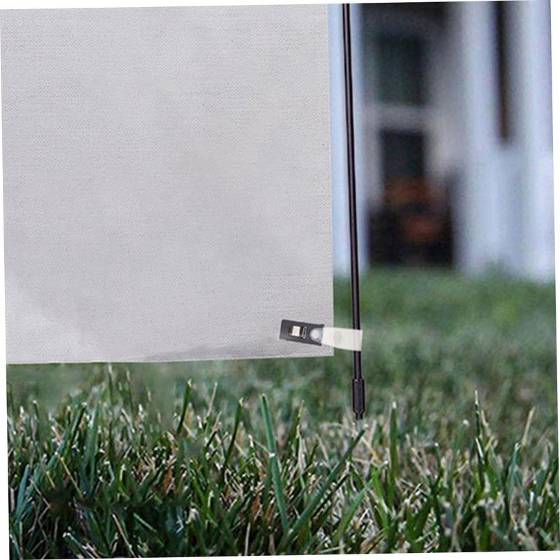 40 Pcs Garden Flag Clips Anti Wind Plastic Banner Fixing Clips for Outdoor Lawn Flags Weather Resistant Lightweight Accessories - Image 5
