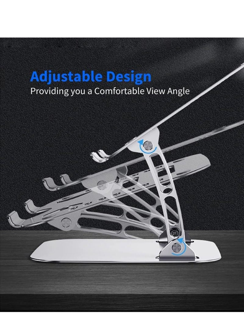 Phone Planet Adjustable Laptop Stand Silver - Image 5