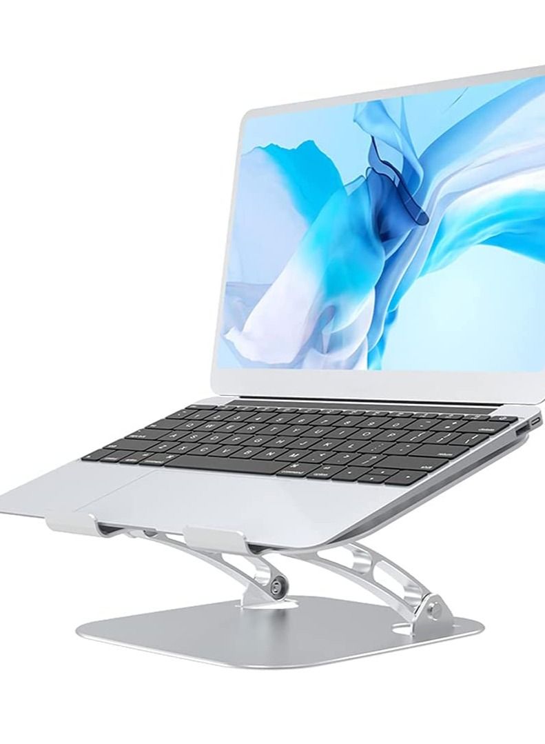 Phone Planet Adjustable Laptop Stand Silver - Image 1