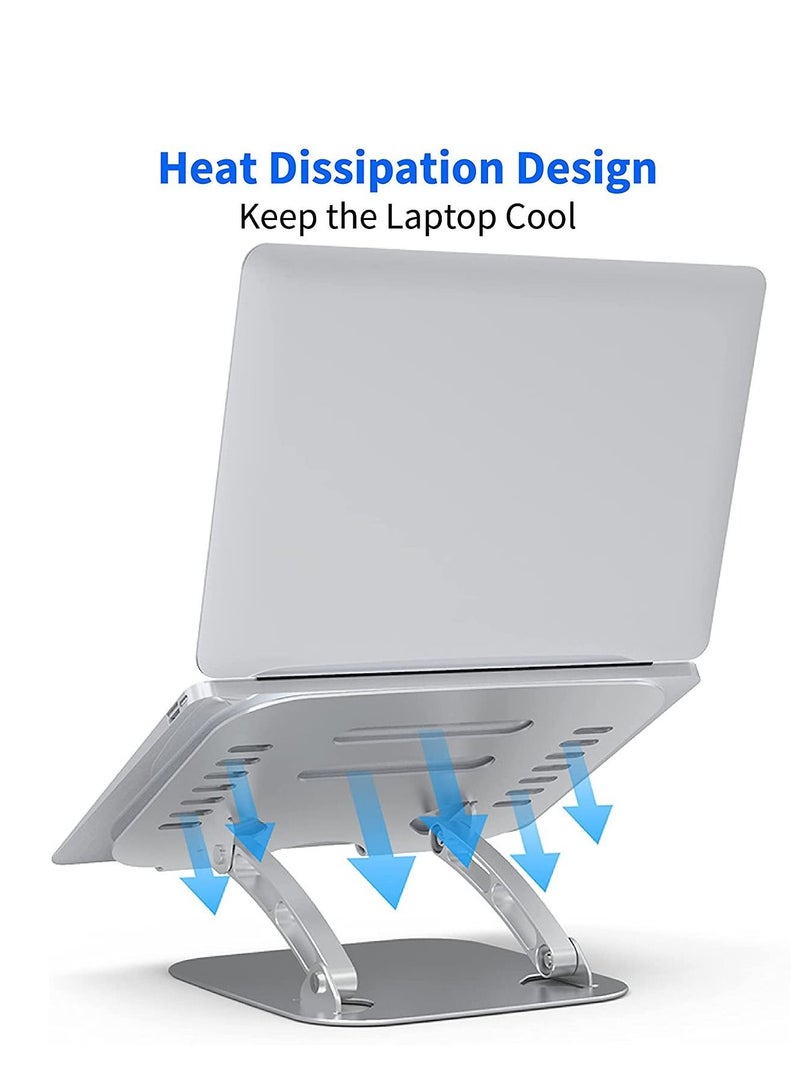 Phone Planet Adjustable Laptop Stand Silver - Image 3