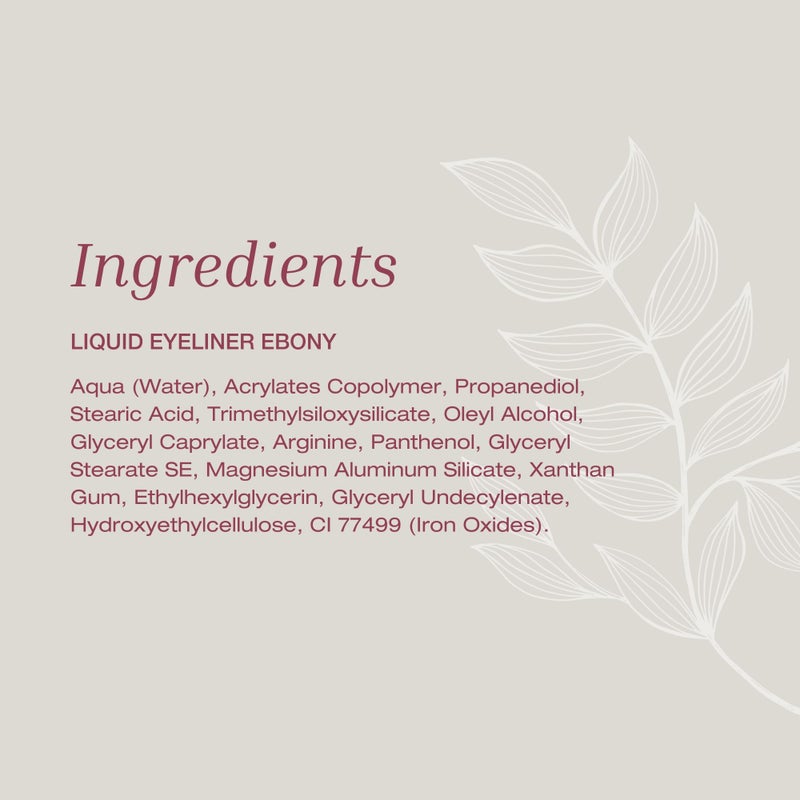 Mineral Fusion Liquid Eyeliner, Ebony, 0.1 Ounce (Packaging May Vary) - Image 4