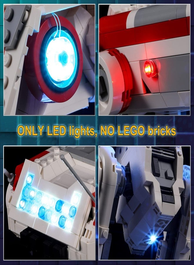 Vaodest مصباح LED من Vaodest لمجموعة Lego Star Wars 75335 BD-1، تصميم وتكوين متوافق مع الموديل 75335 (مصباح LED فقط، وليس مجموعة مكعبات البناء). - Image 5