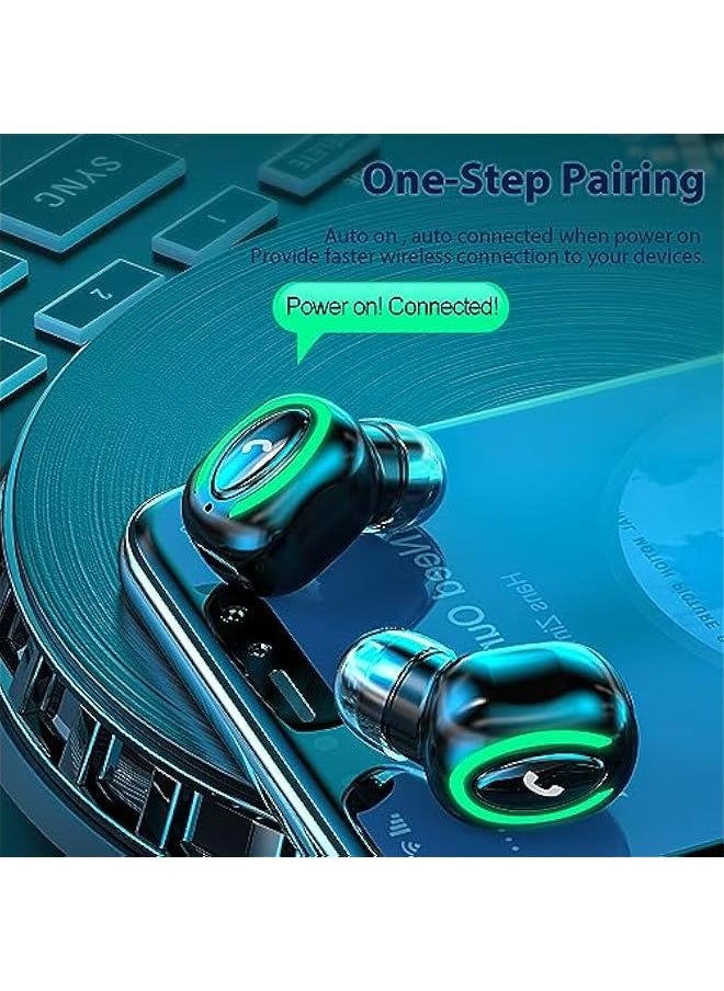 Generic - Mini Single Earbud Wireless Discreet Earbuds Tiny Bluetooth Earpiece Single Ear Bluetooth Headset Single Earbud Mic Mini Small Invisible Hidden Earbuds Wireless Headphones for Work - Image 1