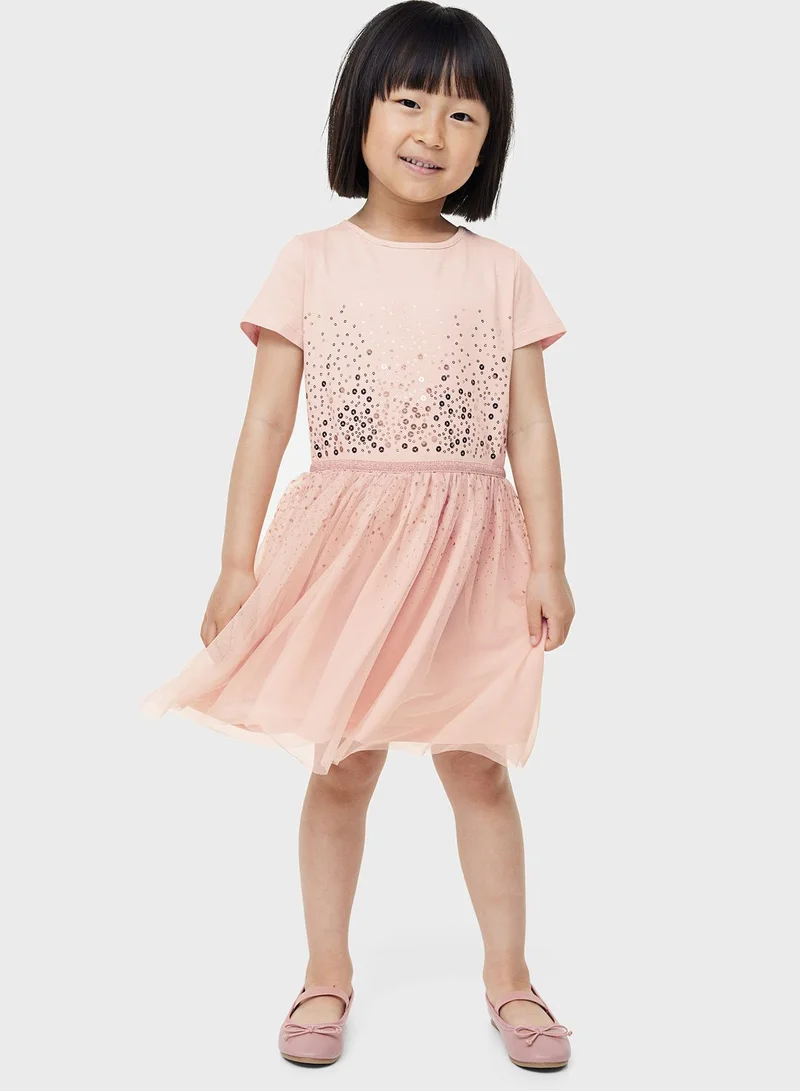 H&M Kids Essential Tulle Skirt Midi Dress