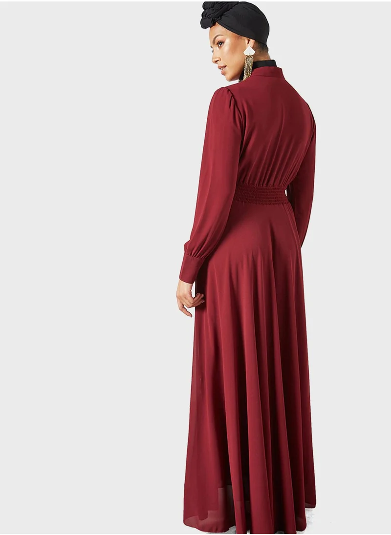 SIVVI for HANIYA High Neck Knitted Dress