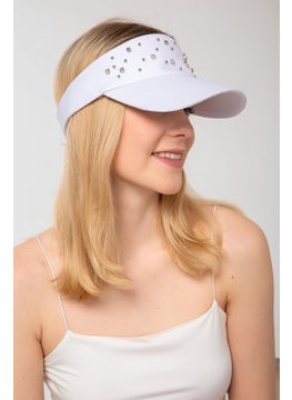 Saria Moda Saria Fashion Stone Tennis Hat  - Image 2