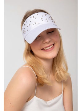 Saria Moda Saria Fashion Stone Tennis Hat  - Image 3