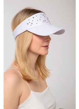 Saria Moda Saria Fashion Stone Tennis Hat  - Image 4