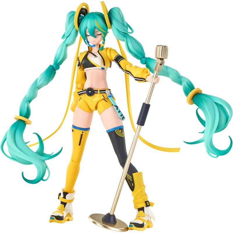 BLOKEES Miracle Edition Hatsune Miku Dynamic Sound Glow Ver. Pre-assembled Model Kit - Image 1
