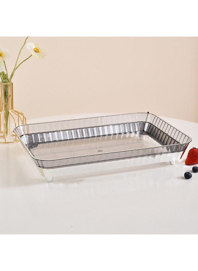 NKX Decorative Tray Cosmetic Storage Case for Kitchen and Bathroom  - Image 1