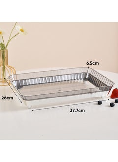 NKX Decorative Tray Cosmetic Storage Case for Kitchen and Bathroom  - Image 2