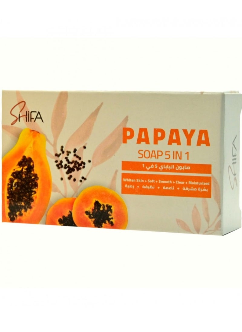 Papaya Soap 5 In 1 - pzsku/Z6F8081A01B9ECDB9AB4CZ/45/_/1705934148/214ff77f-a079-402b-8b9a-eefa6f3287f7