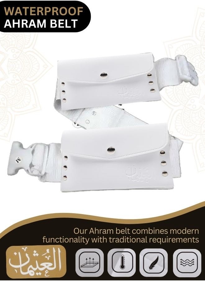 Men's Hajj & Umrah Wearing Ahram Belt -Ahram Waterproof Belt | New Dry Fast Microfiber Technology | Perfect for Ihram & Ehram - pzsku/Z6F8089AB100FF1AAA5D9Z/45/_/1738088774/10e4e621-14a3-4d30-843b-a3e99c7f4b40