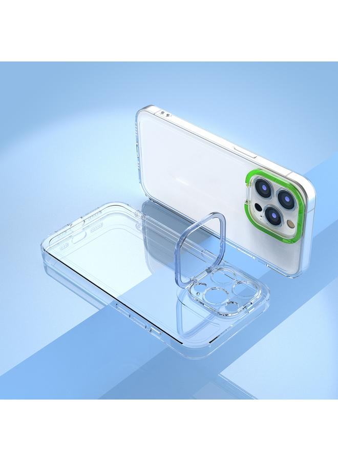 Zaboon Case For iPhone 12 Transparent Invisible Bracket Shockproof Phone Case - Image 3