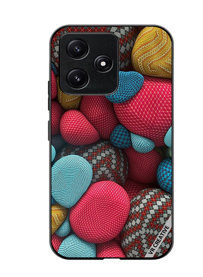 VR CREATIVE Protective Case Cover For Xiaomi Poco M6 Pro 5G Design Multicolour - Image 1