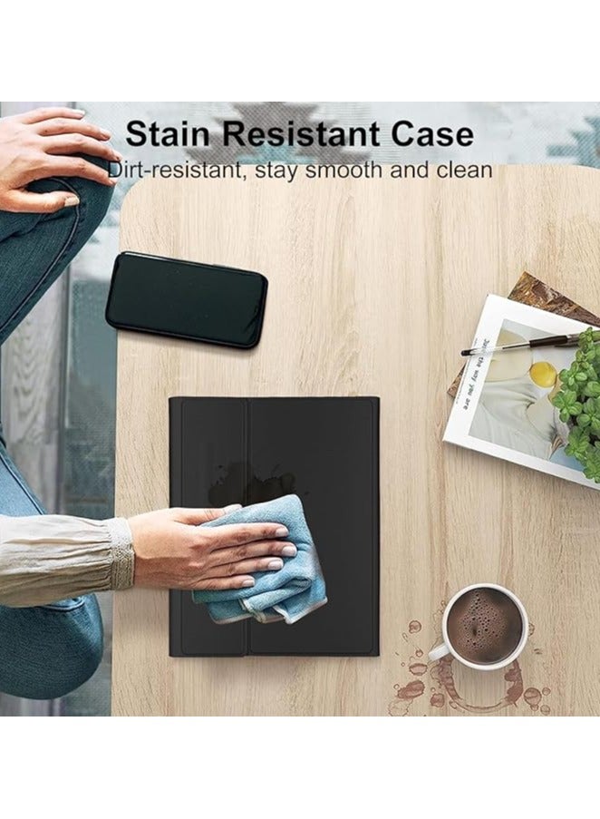 erorex 2022 Samsung Galaxy Tab S9 Ultra 2023/S8 Ultra Keyboard Protective Case 14.6 inch, Protective Case with S Pen Holder, Slim Smart Cover with Multi-Use Bluetooth Keyboard for Galaxy Tab S9 ultra, Black - Image 4