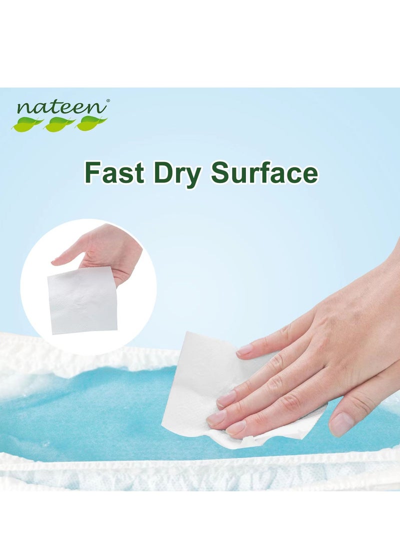 nateen - Soft Line Baby Diapers,Size 5(12-25kg),144 Count Diapers,Super Soft,Breathable Baby Diaper. - Image 1