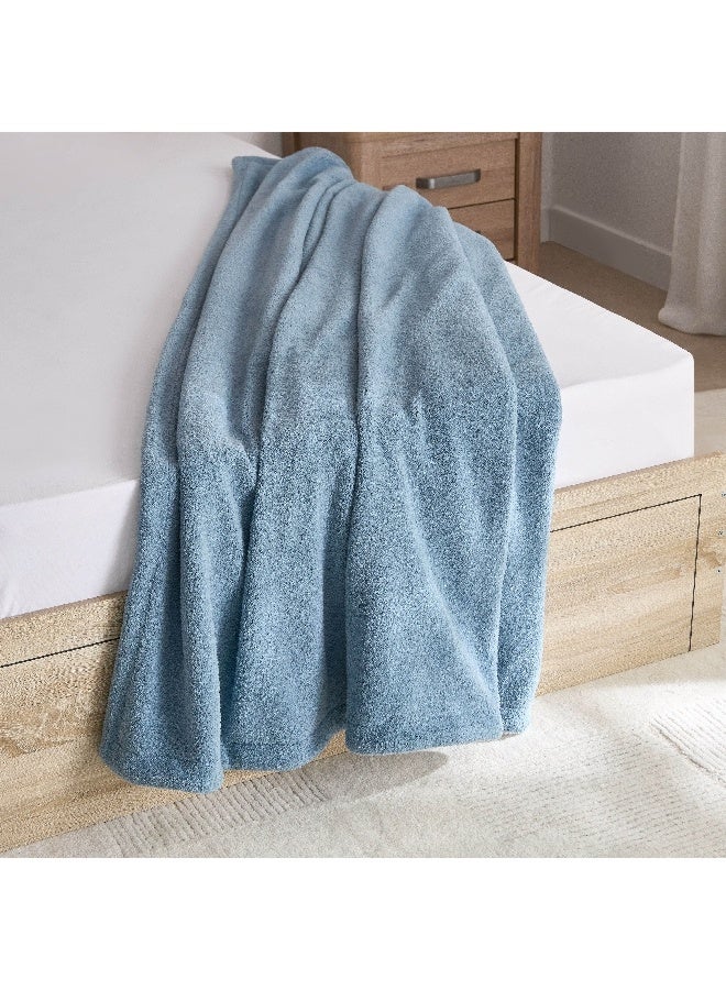 Home Box Logan Teddy Double Layer Twin Blanket 150 x 200 cm  - Image 3