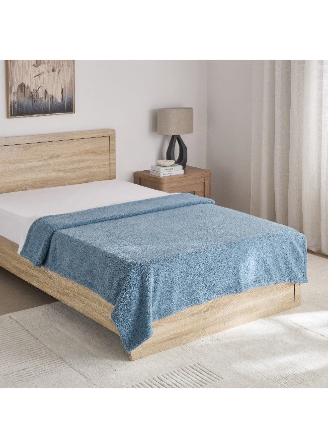 Home Box Logan Teddy Double Layer Twin Blanket 150 x 200 cm  - Image 4
