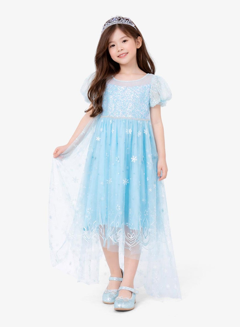 Pinata Blue Sequin Princess Dress - Image 1