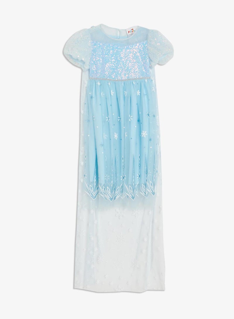 Pinata Blue Sequin Princess Dress - Image 2
