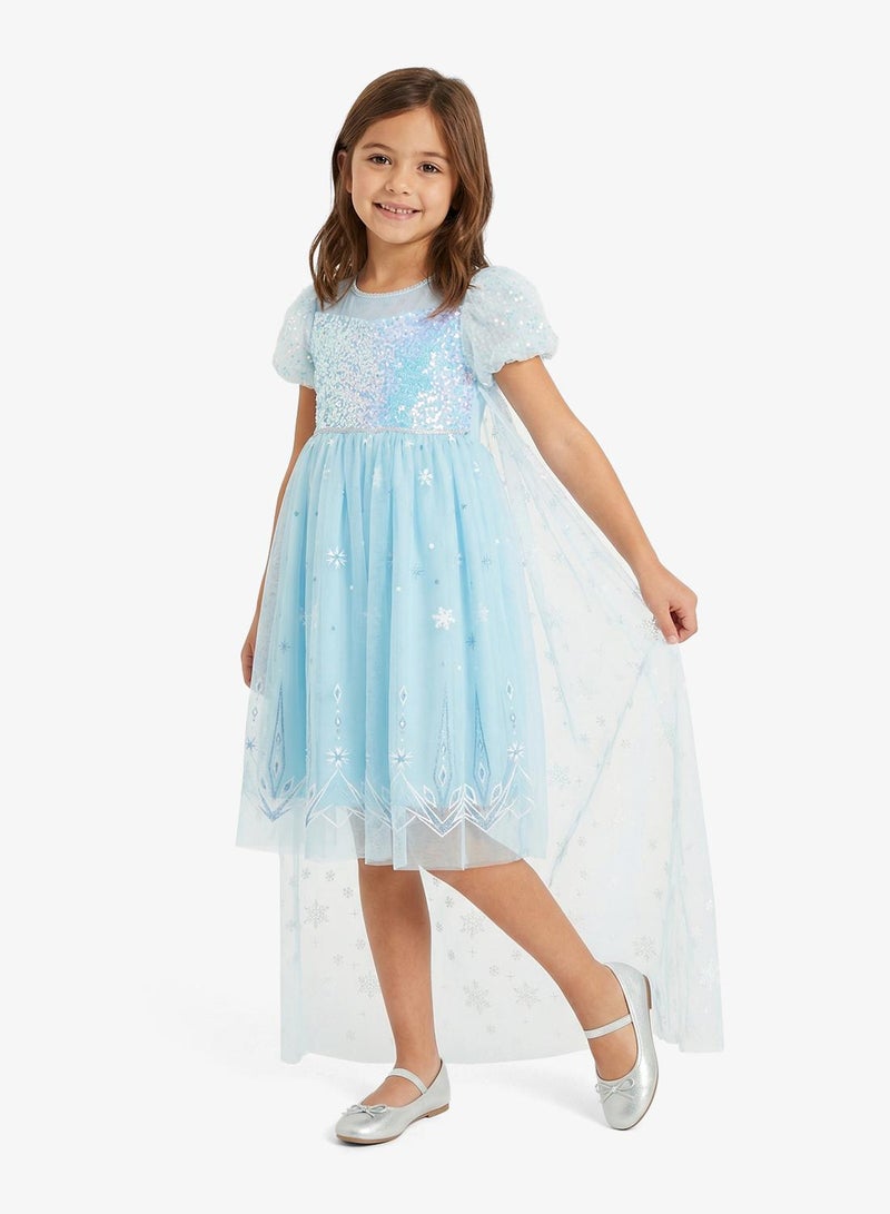 Pinata Blue Sequin Princess Dress - Image 5