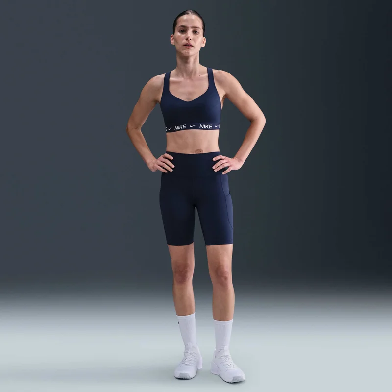 Nike Blue Women's Indy High-Support Training Sports Bra for Women | Best Price UAE