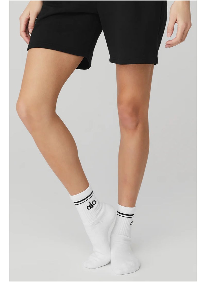 Alo Yoga - alo cotton socks 18cm long socks men's and women's cotton socks sports and leisure three pieces - Image 1