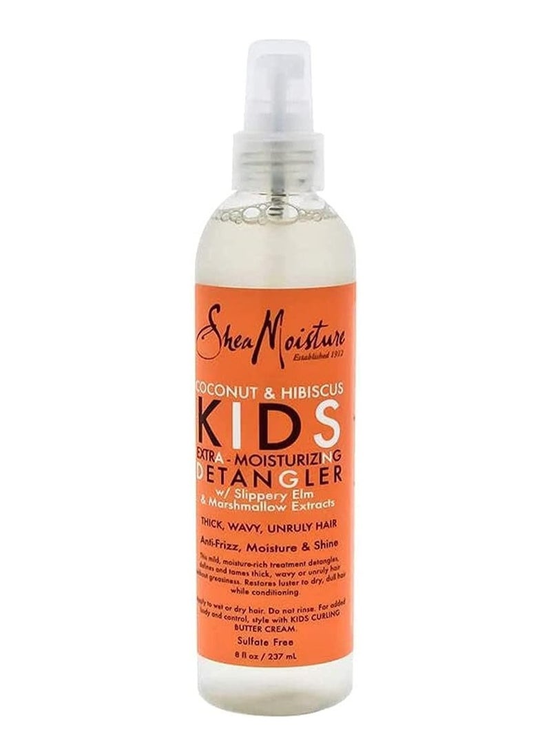 SheaMoister Shea Moisture Kids Coconut & Hibiscus Multi-Use Detangler, 8 fl oz (237 ml)  - Image 1