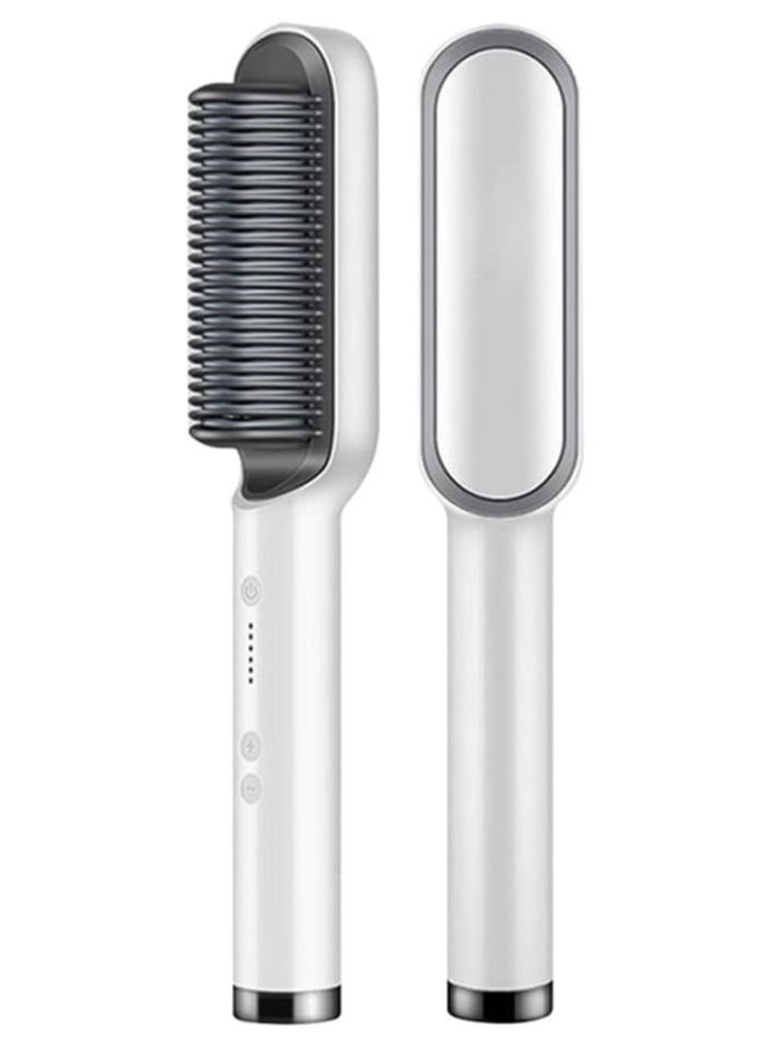 DubaiGallery Straightener Comb Brush For Men & Women, Hair Straightening Electric Hair Brush, Hair Straightener  - Image 1