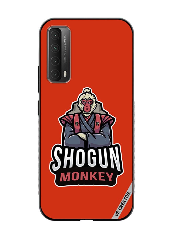 VR CREATIVE Protective Case Cover For Huawei Y7a Shogun Monkey Design Multicolour - Image 1