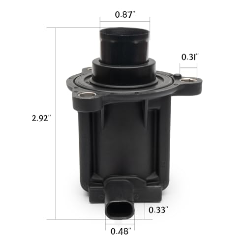 JCCGLOBAL A0001531859,Turbocharger Diverter Bypass Valve Compatible with Mercedes-Benz.B250,C300,C350E,CLA250,E300,GLA250 2.0L,2018-2019 GLA45 AMG,GLC300,GLC350E,Metris,SLC300,Sprinter 1500 2500 3500,SLK300. - Image 4