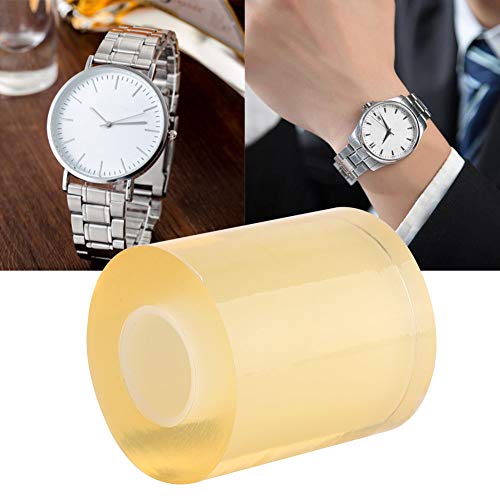 Salmue 8cm Anti-Static Transparent PVC Protective Tape for Watch, All-Around Ultra-Thin Cover, Premium Clear Screen Anti-Fingerprint Film, Watch Scratch - Image 3