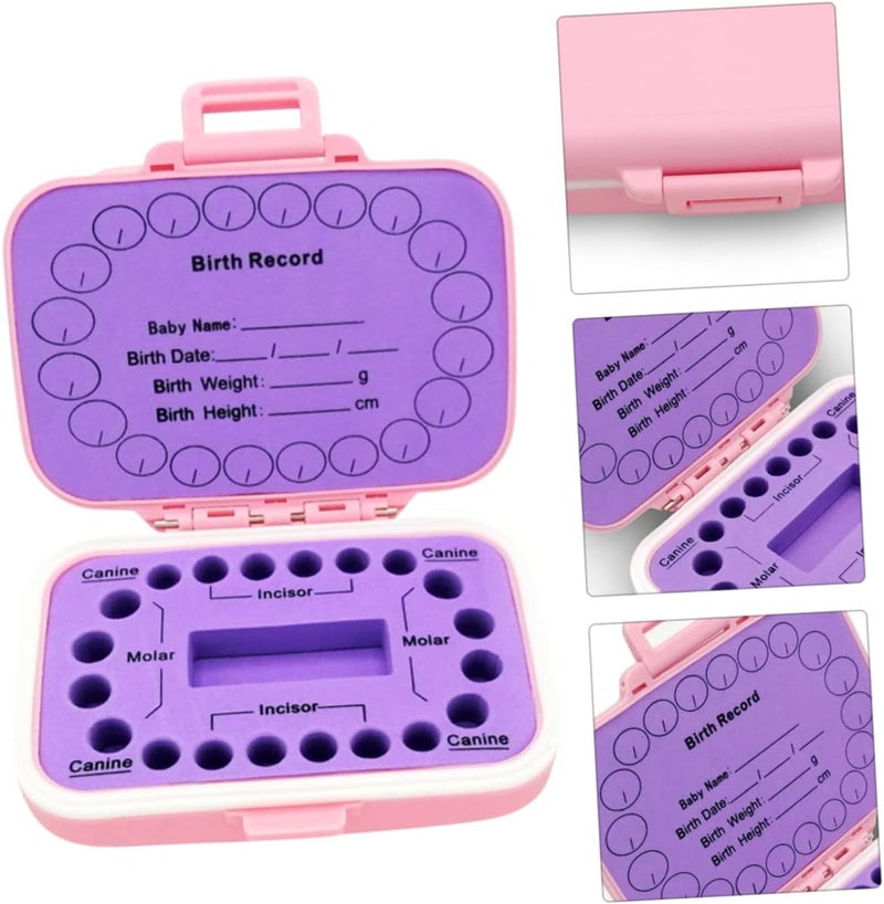 Yardwe Box Tooth Box Keepsake for Box with Labels and Identification - Image 5