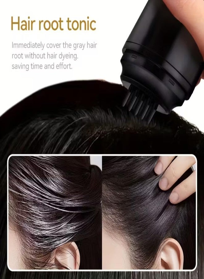 SANTALON 2 in 1 Hair Color Dye Stick Comb, Safe-And Waterproof and Sweat-Proof Hairs Dyes Comb,Instant and Best Hair Care, for Women & Men, Korean Hair Color Easy Application BLACK (BALCK) - Image 5