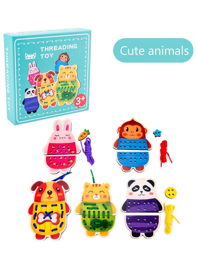 Cartoon Puzzle Toy Set